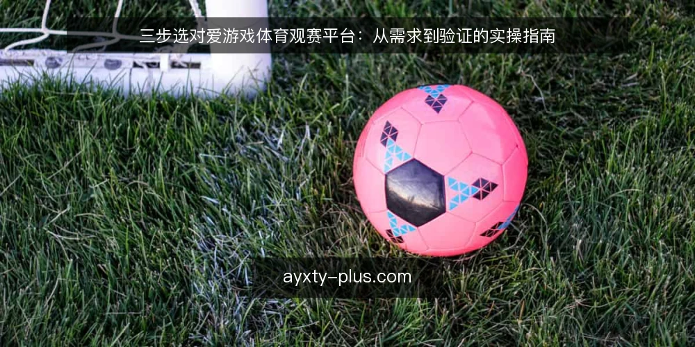 三步选对爱游戏体育观赛平台：从需求到验证的实操指南 — 第一步：明确你的观赛需求与使用场景 配图