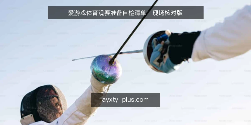 爱游戏体育观赛准备自检清单：现场核对版 — 需要警惕的信号 配图