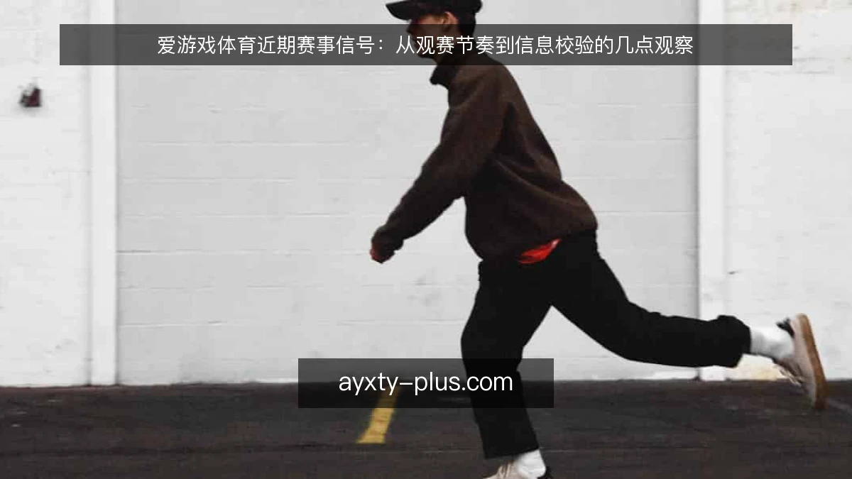 爱游戏体育近期赛事信号：从观赛节奏到信息校验的几点观察